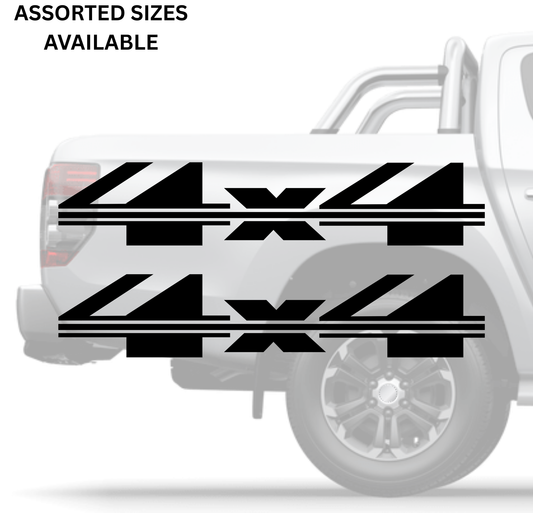 4x4 Twin Pack - 3 Sizes Available