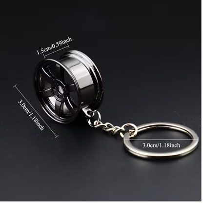 Alloy Rims Keyring