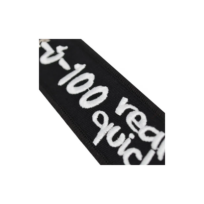 0 -100 Real Quick Keyring Tag