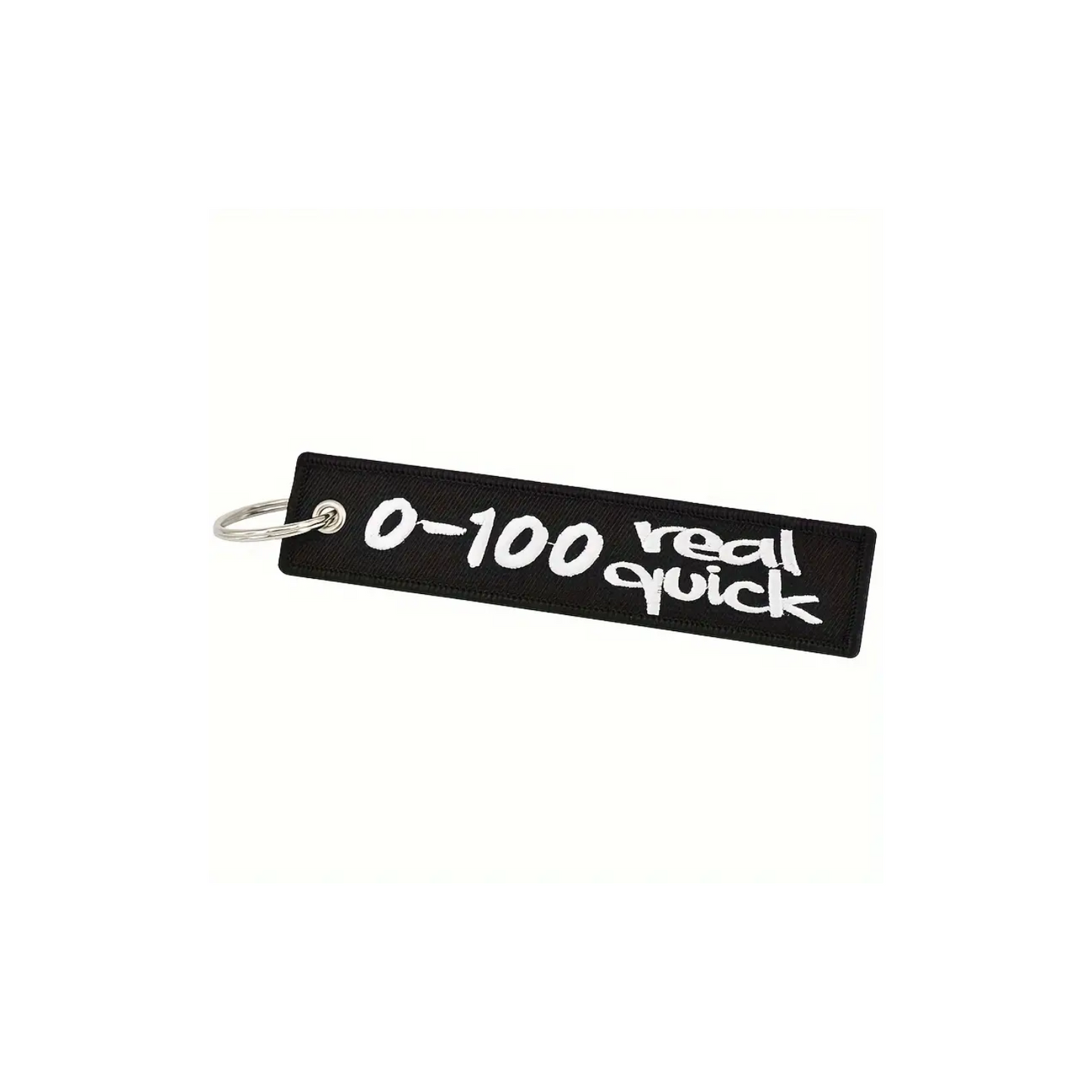 0 -100 Real Quick Keyring Tag