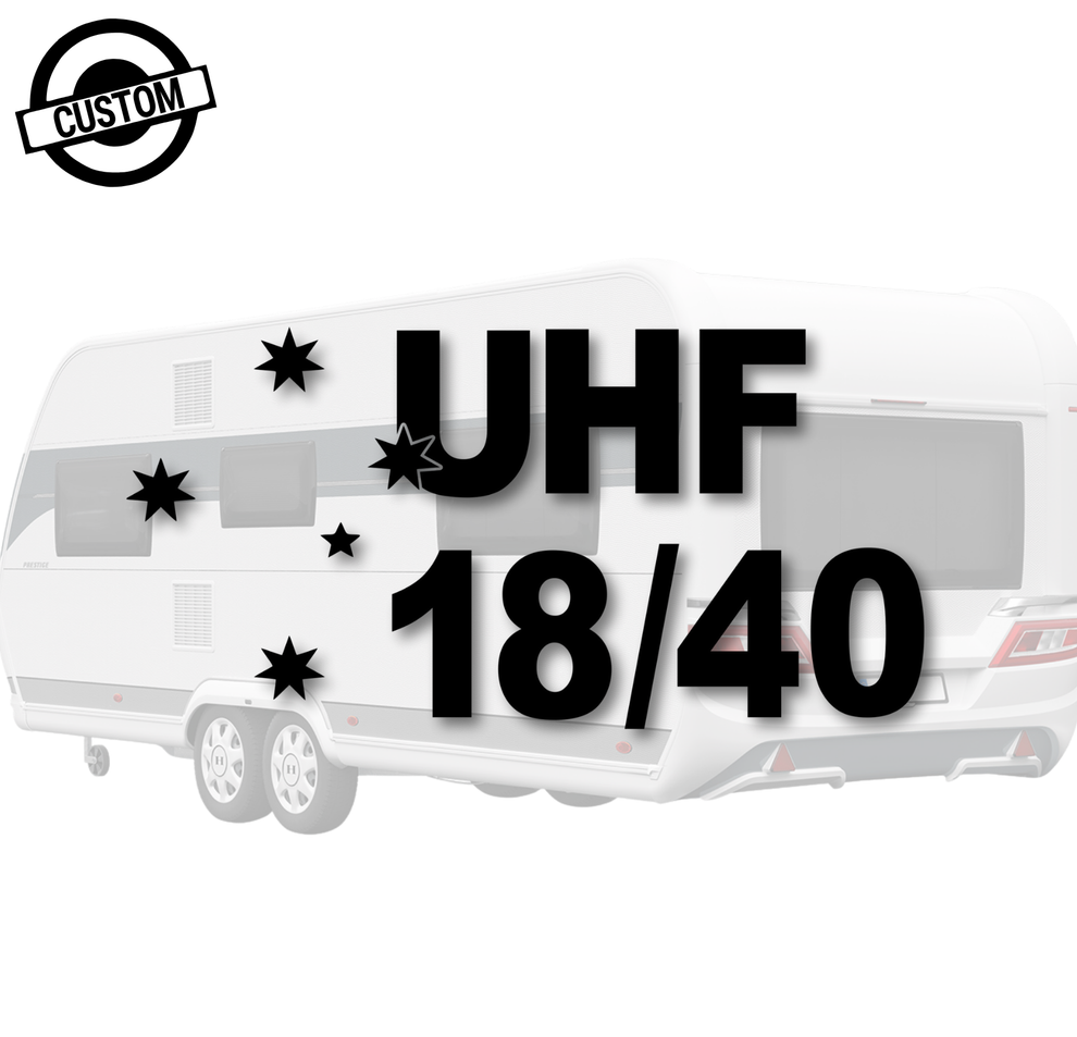 UHF Caravan Decals - Car Stickers Australia – CarStickers Australia