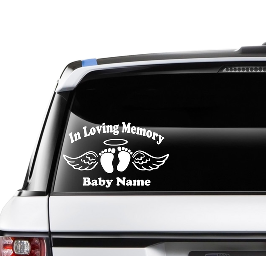 In Loving Memory Footprints Memorial