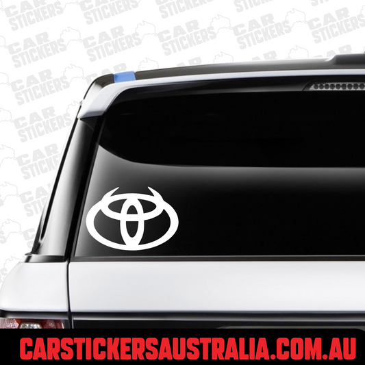TOYOTA Logo with Horns