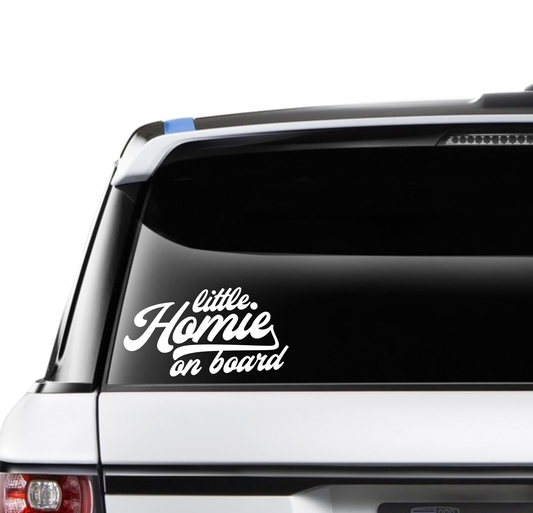 Little Homie on board