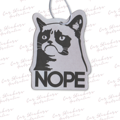 Grumpy Cat Car Air Freshener