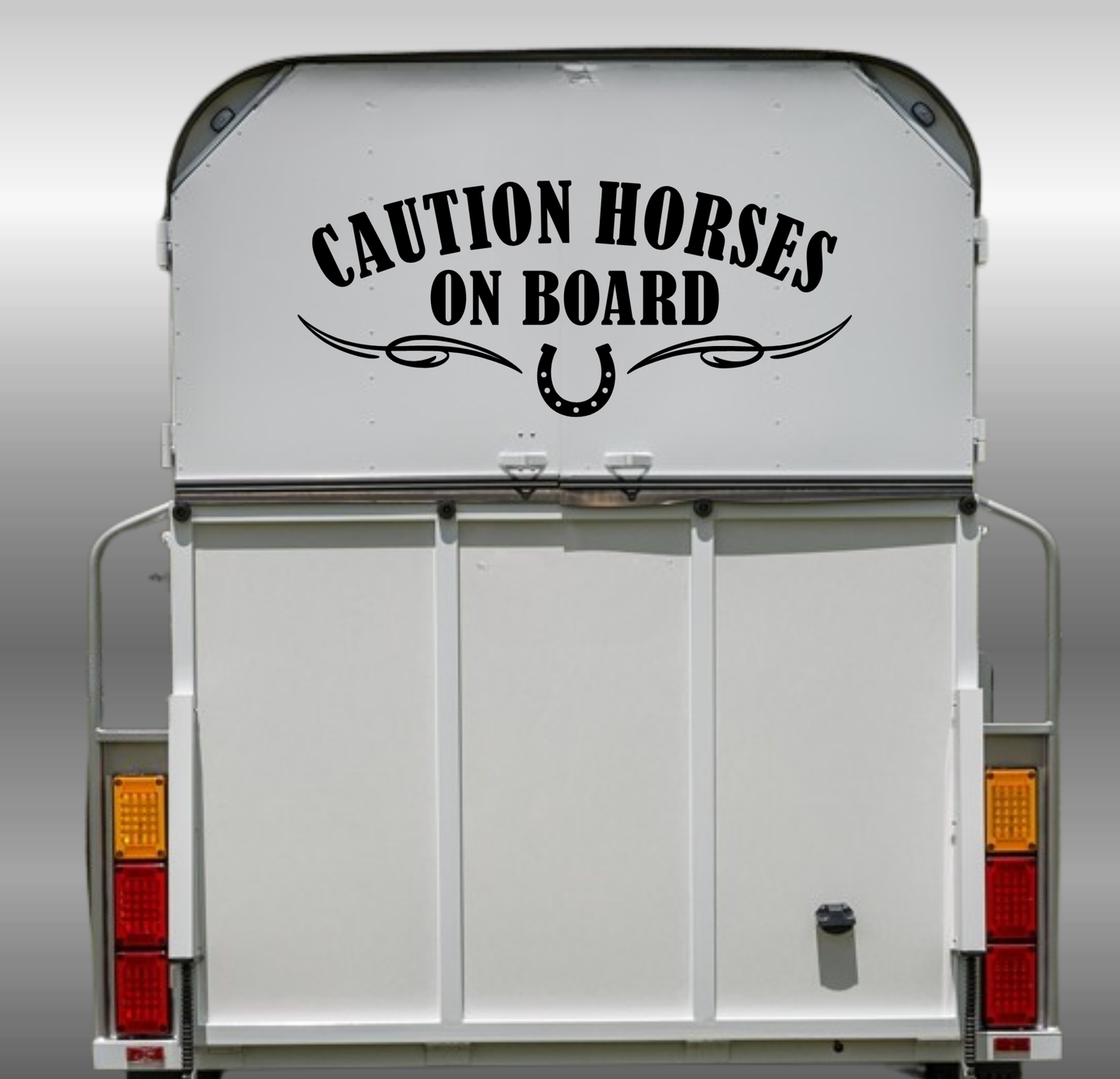 Caution Horses on Board - Multiple Sizes