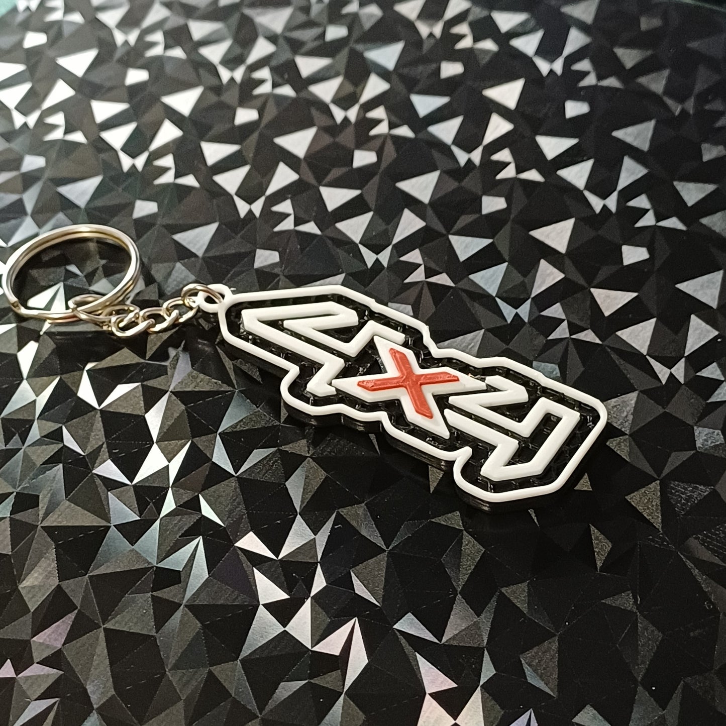 Ranger 4x4 Honeycomb Keyring