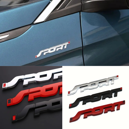 3D Pressed Metal Badge - Sports