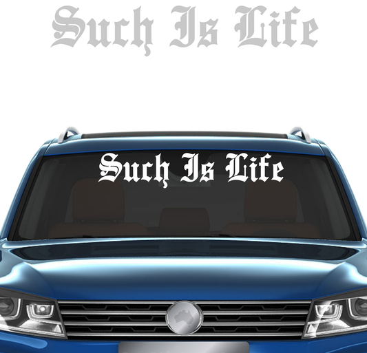 Such Is Life Banner