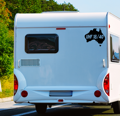 Custom UHF Decal - Aussie style