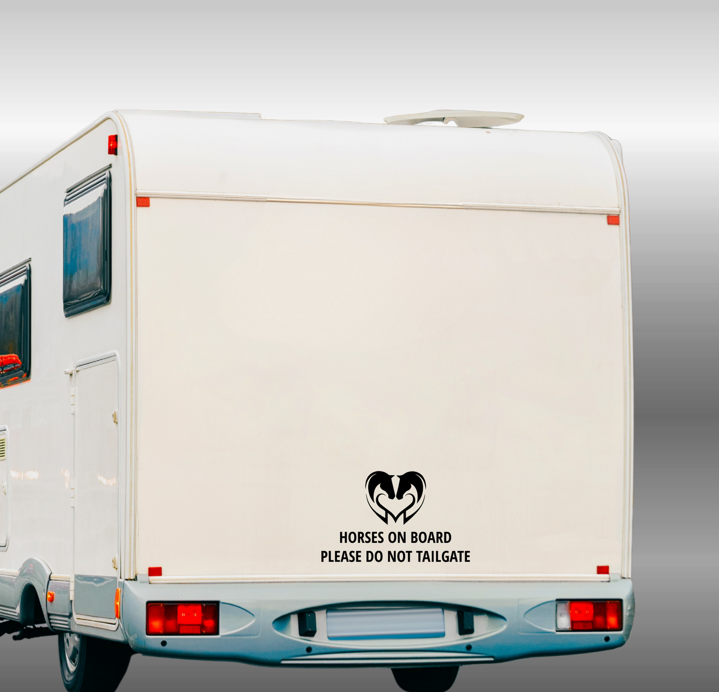 Horses On Board - Please Do Not Tailgate - 2 Sizes Available