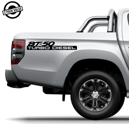 BT-50 Turbo Diesel Side Strip Twin Pack