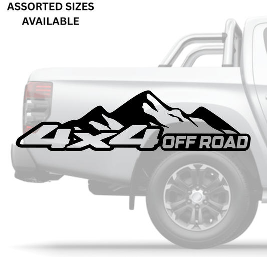 4x4 Offroad - 3 Sizes Available