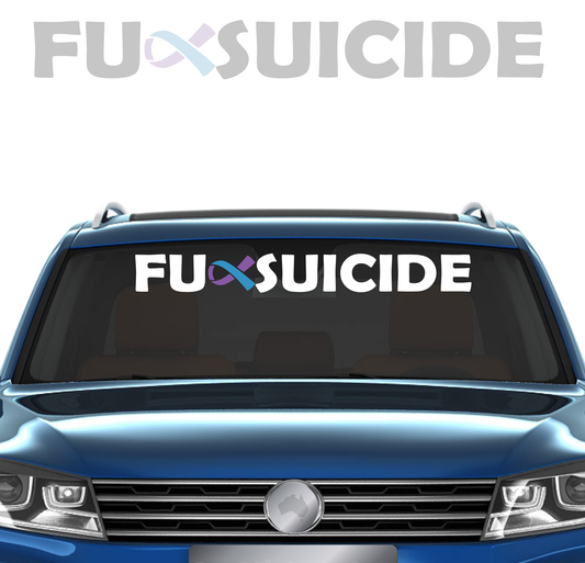 Fuck Suicide Banner (Style 1)