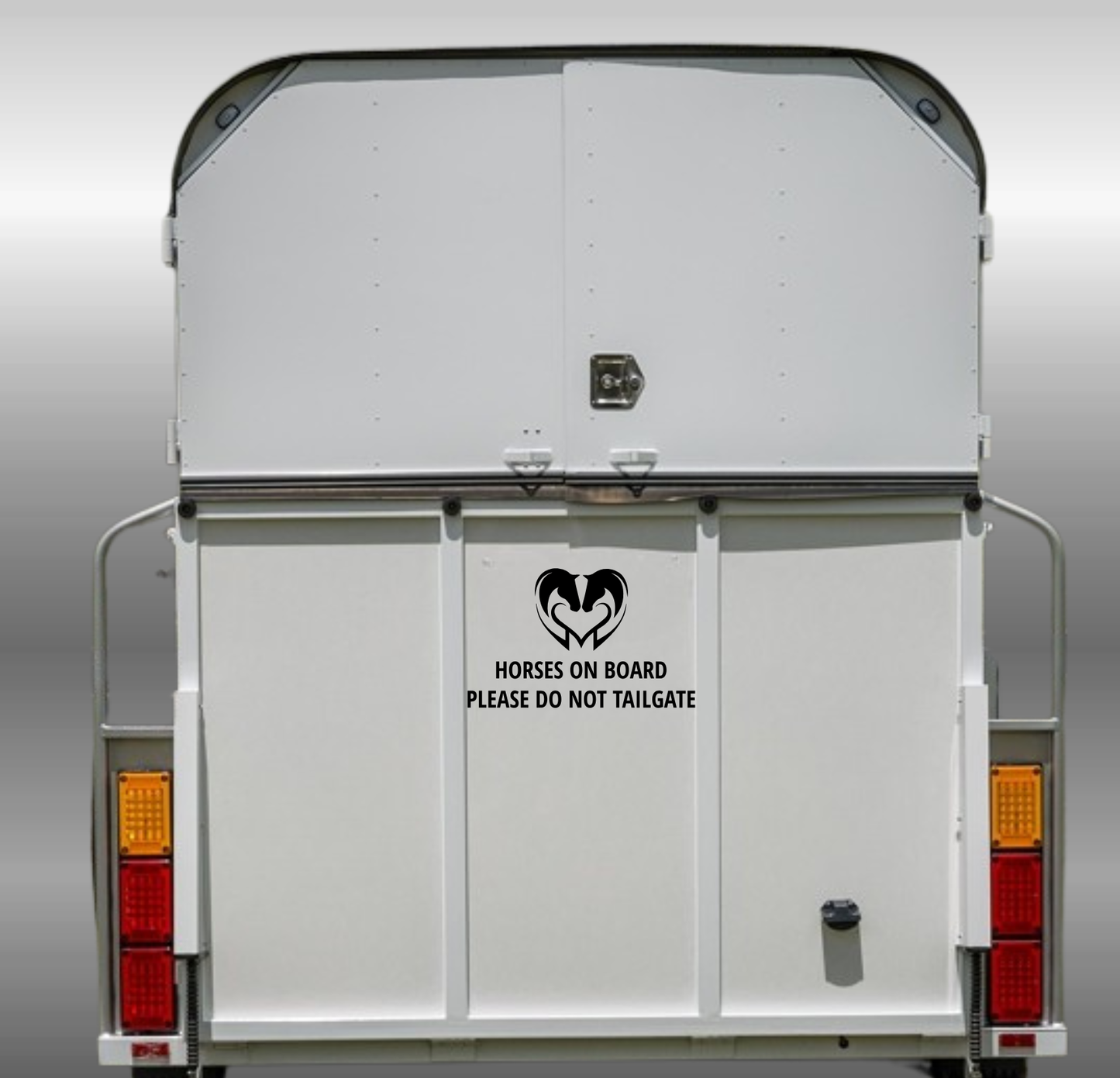 Horses On Board - Please Do Not Tailgate - 2 Sizes Available