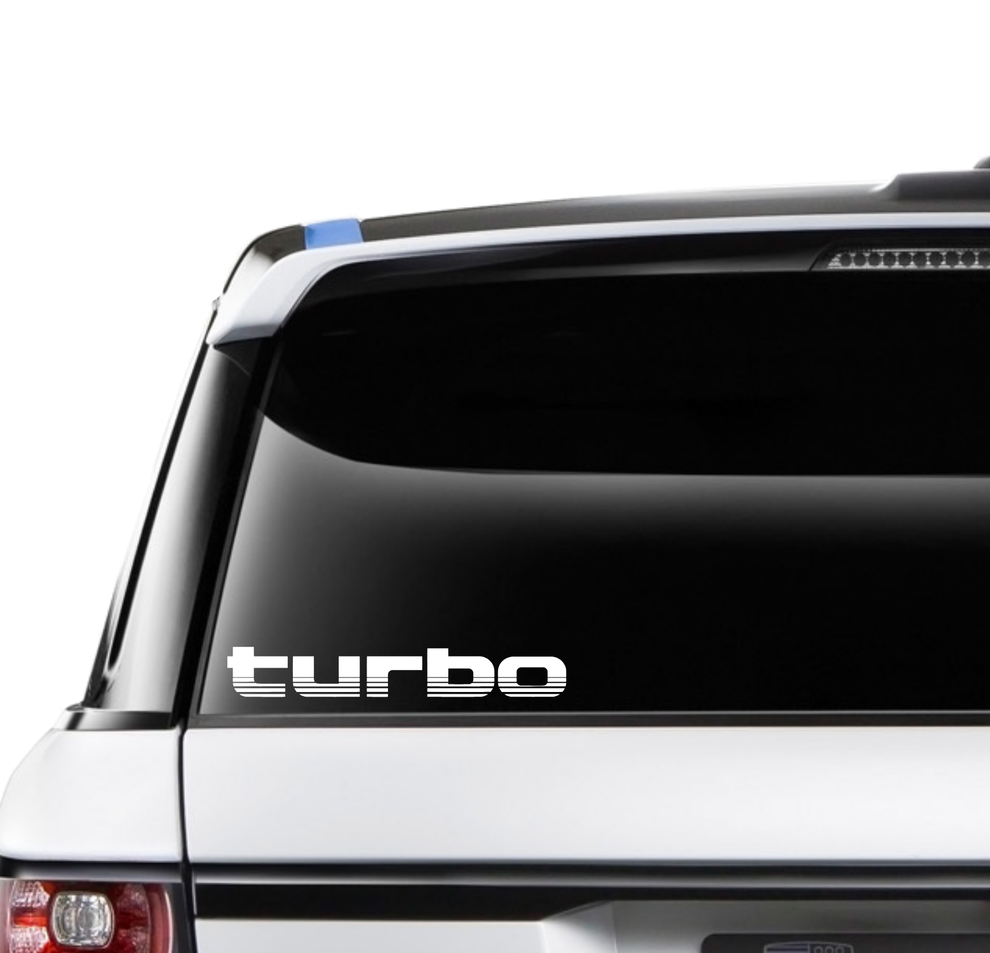 Turbo Replacement Decals - CAR STICKERS AUSTRALIA – CarStickers Australia