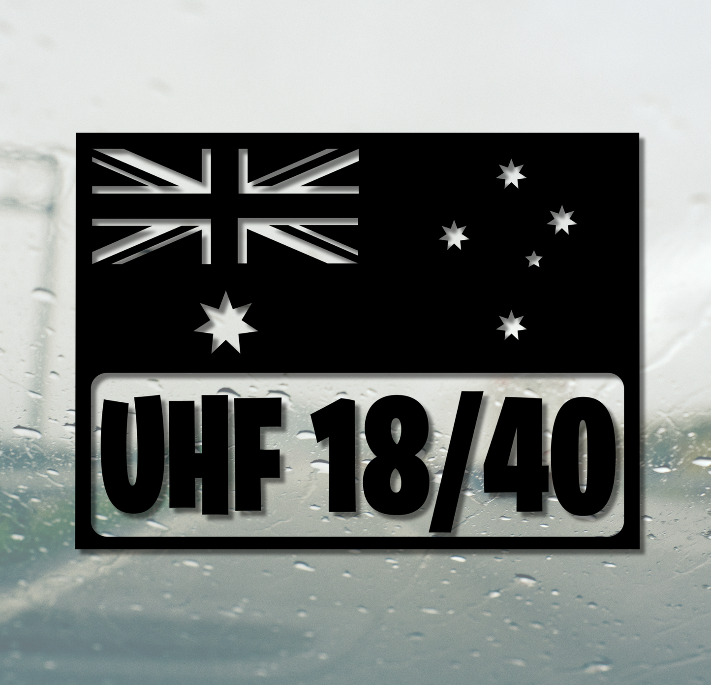 Australia Flag UHF 18/40 - Multiple Sizes