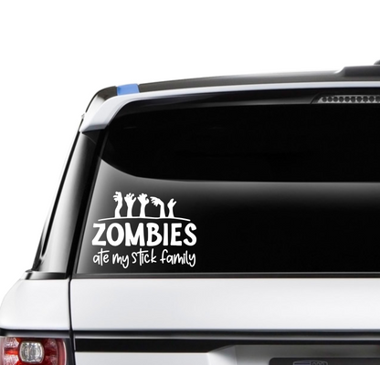 Zombies Ate My Stick Family