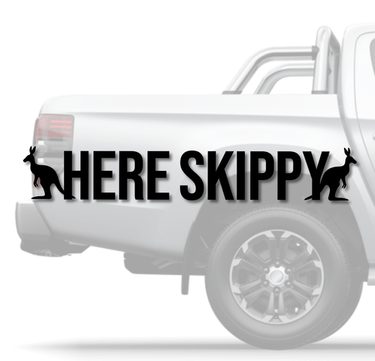 Here Skippy - Style 2