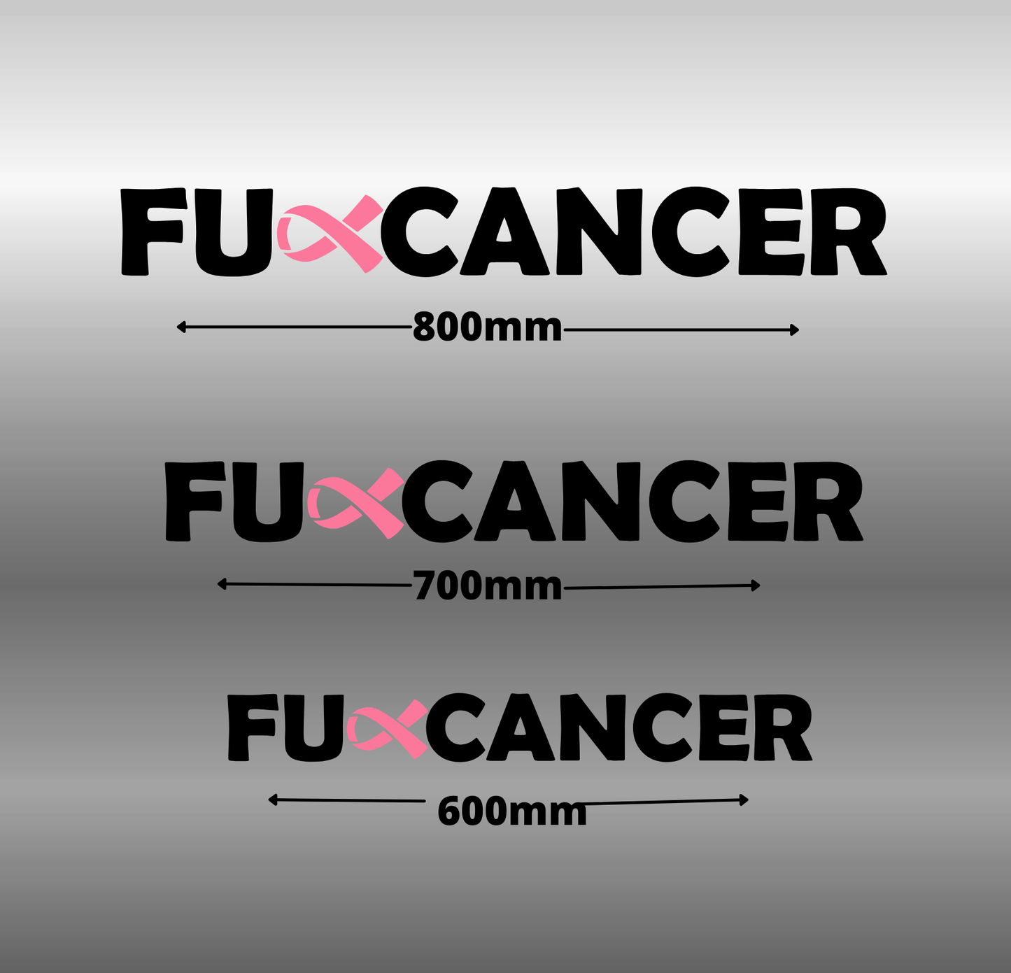 Fuck Cancer Banner (Style 1)