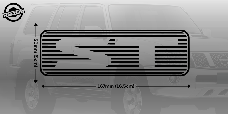 ST Rear 1/4 Panel - Twin Pack (Style 2)
