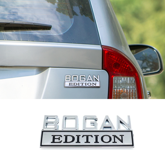 3D Silver Badge - Bogan Edition