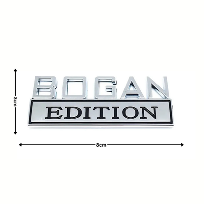 3D Silver Badge - Bogan Edition
