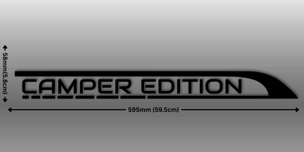 Camper Edition Side Decals Twin Pack