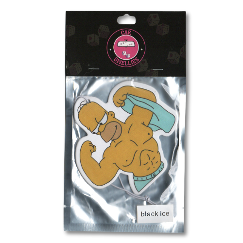 Buff Homer Car Air Freshener