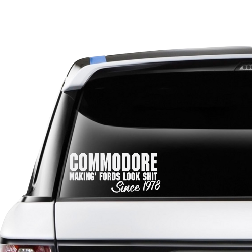 Commodore, Makin' Fords Look Shit Since 1978