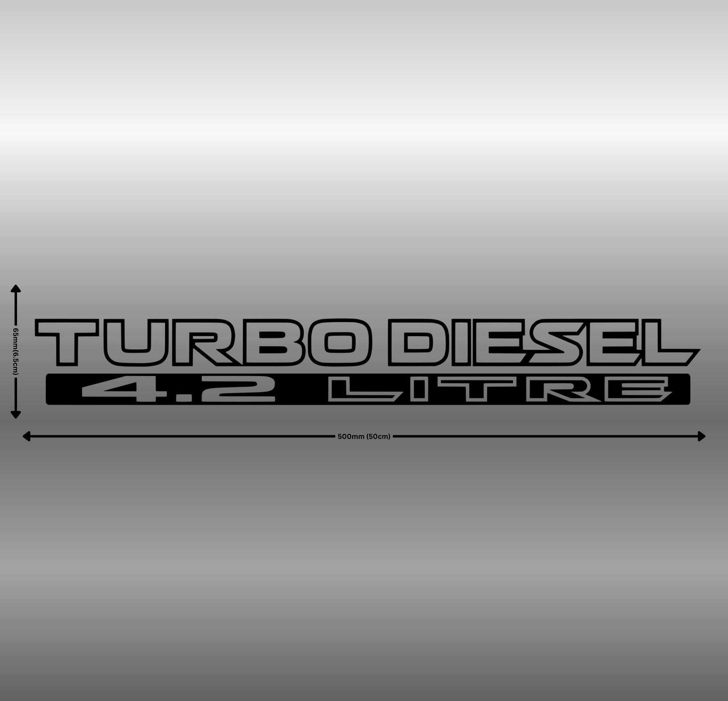 Turbo Diesel 4.2 Litre Stripe Twin Pack