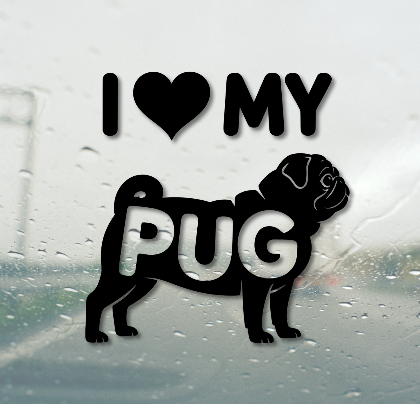 I Love My Pug