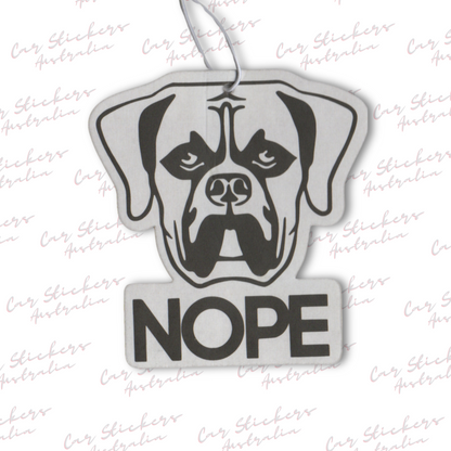 Grumpy Dog Car Air Freshener