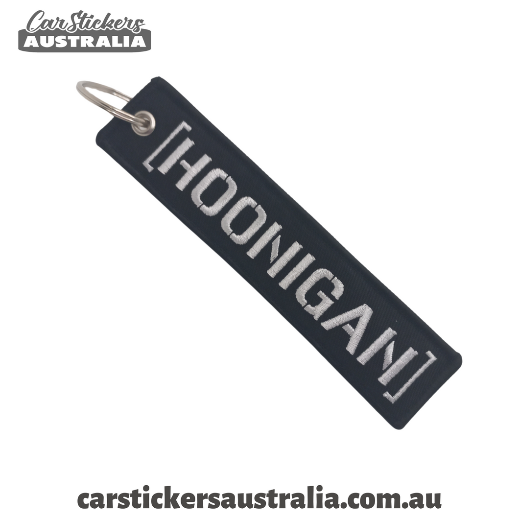 Hoonigan Keyring Jet Tag