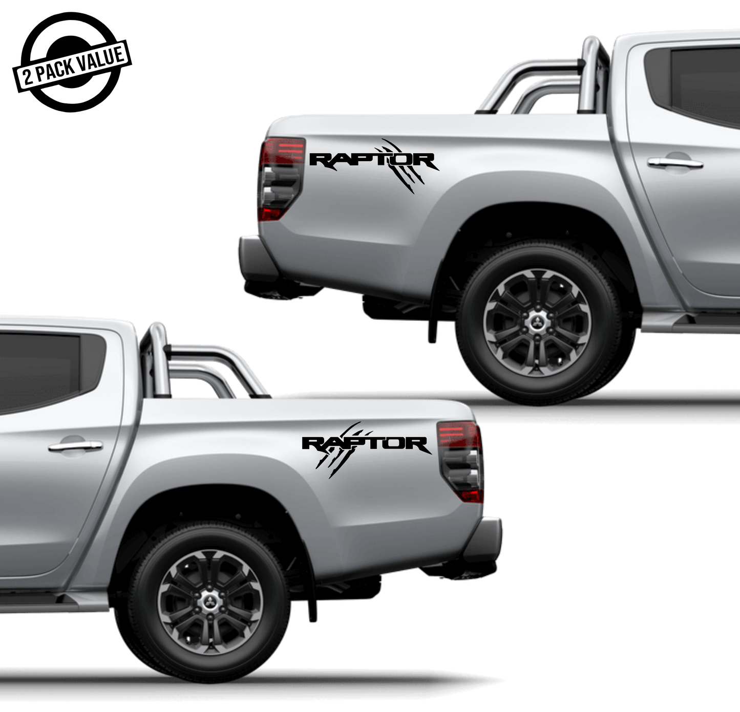 Raptor with Claw Marks - Twin Pack