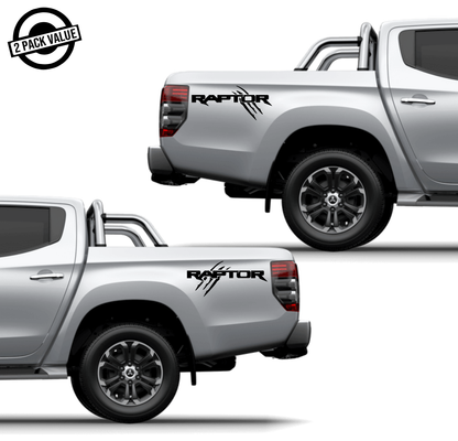 Raptor with Claw Marks - Twin Pack