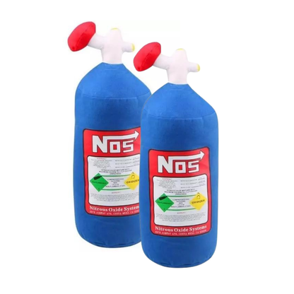 Nitrogen Nos Car Headrest Plushy