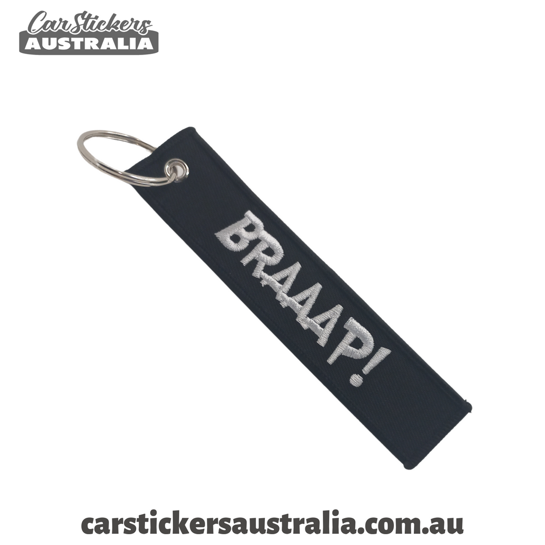 Braaap! Keyring Jet Tag