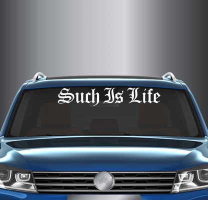 Such Is Life Banner