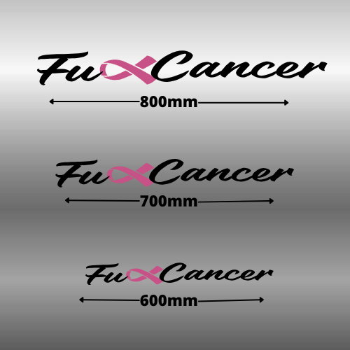 Fuck Cancer Banner (Style 2)