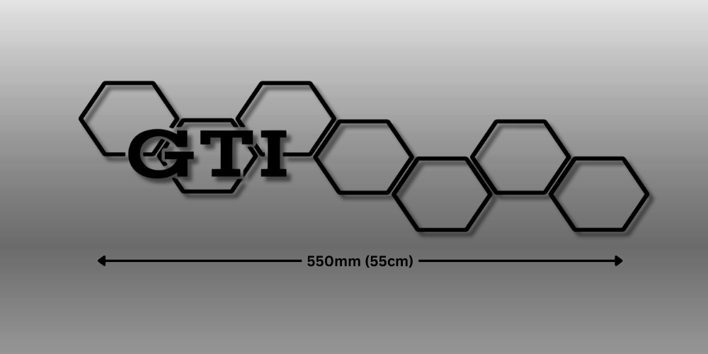 GTI Hexagonal Side Strips Twin Pack