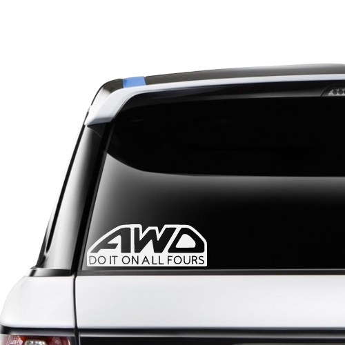 AWD Do It On All Fours