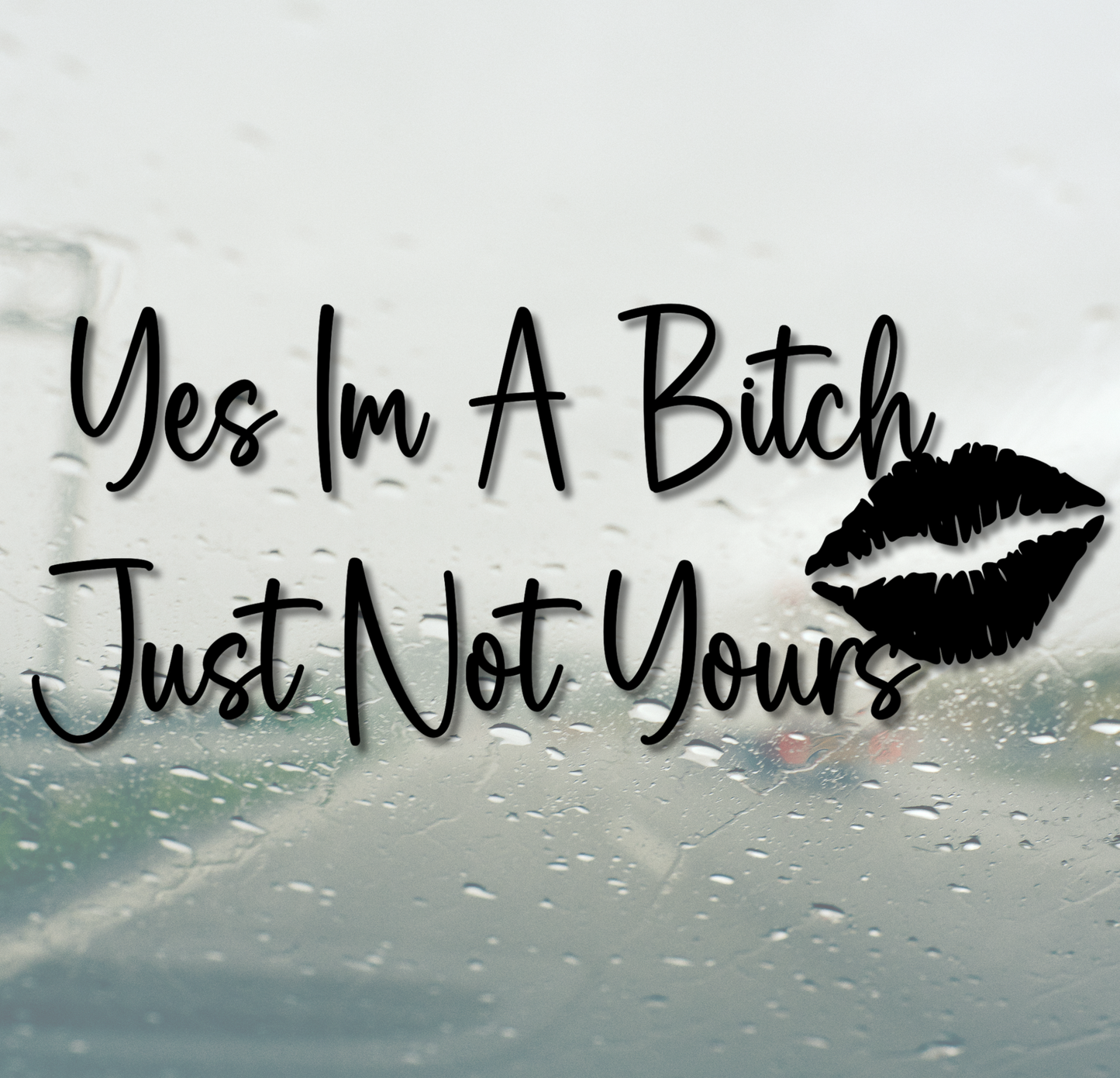Yes I'm a Bitch, Just Not Yours w/Lips