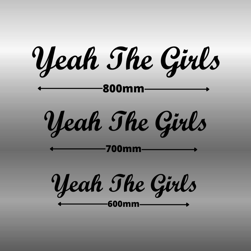 Yeah The Girls Banner