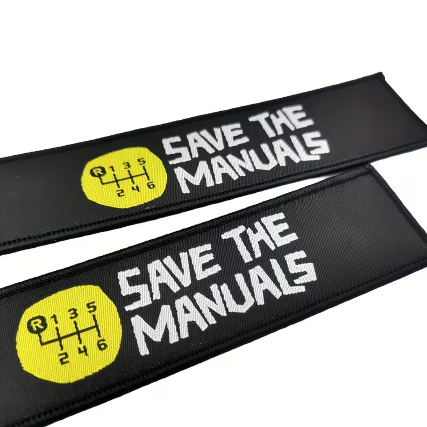 Save The Manuals Keyring Jet Tag