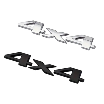3D Metal Sticker Emblem - 4x4 Badge