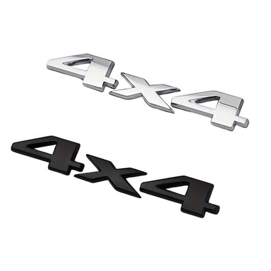 3D Metal Sticker Emblem - 4x4 Badge