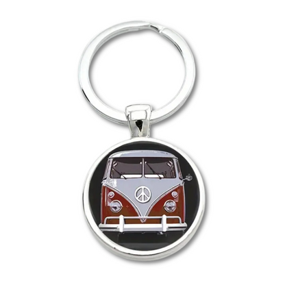 Hippy Bus Keyring