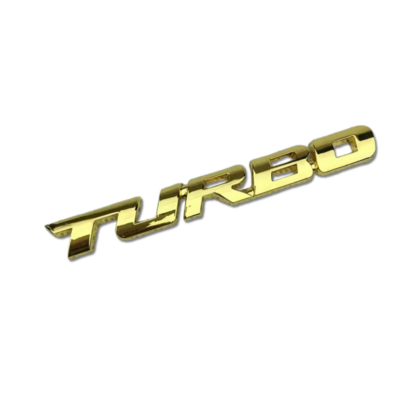 3D Metal Sticker Badge Emblem - Turbo