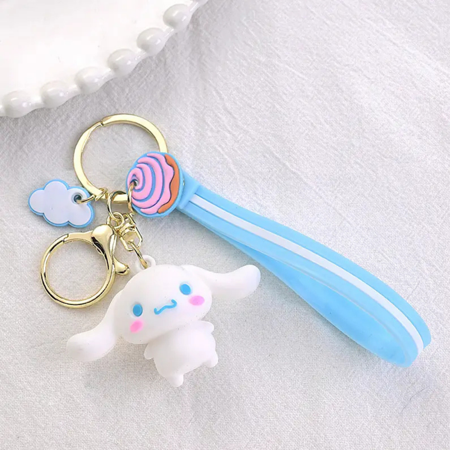 Chunky Cinnamoroll Keyring